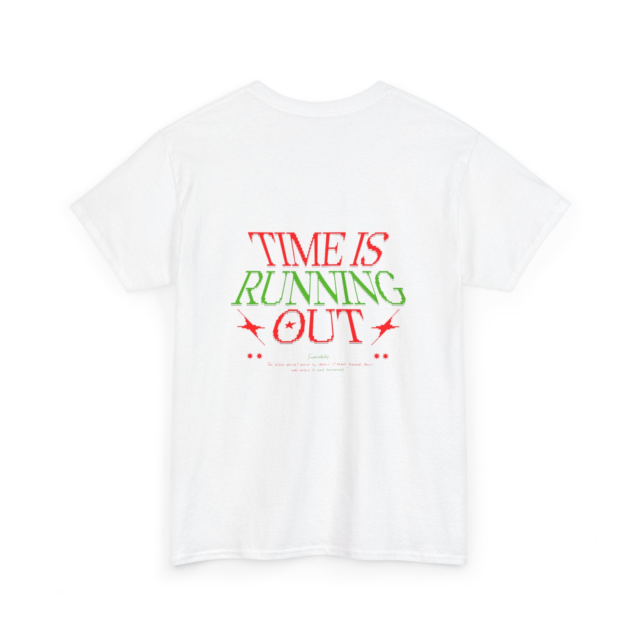 “Time Is Running Out” heavy tee